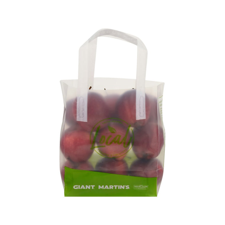APPLE TOTE RED DEL