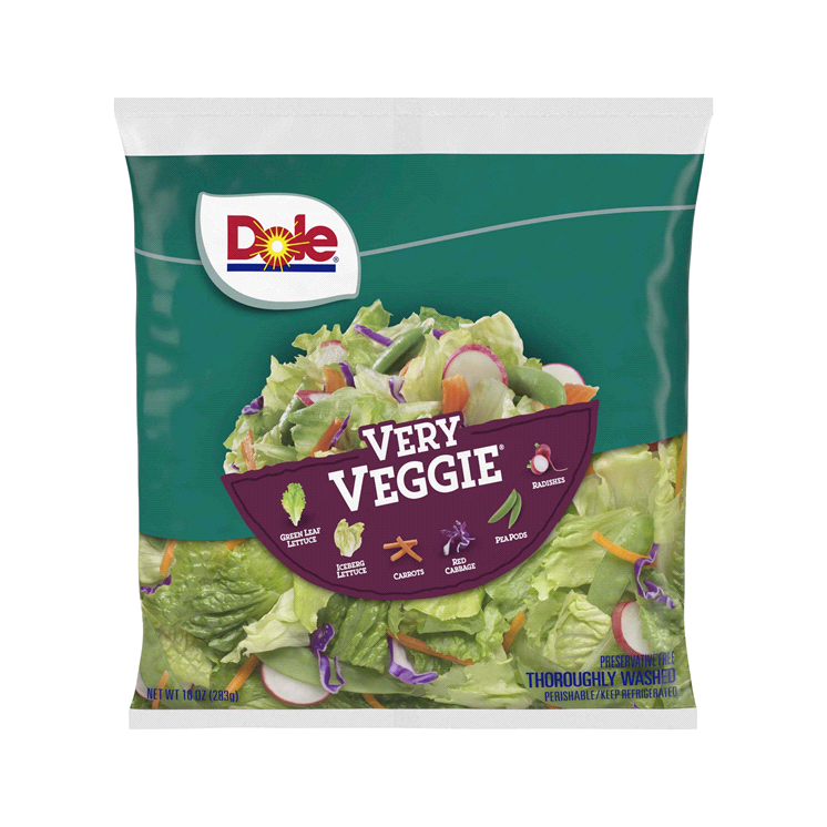 DOLE VERY VEGGIE 6/10OZ