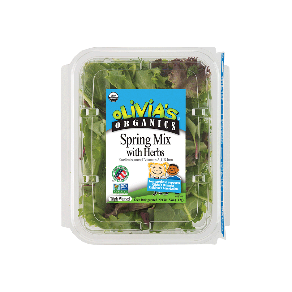 OLIVIA SPRING MIX/HERB (8/5OZ)